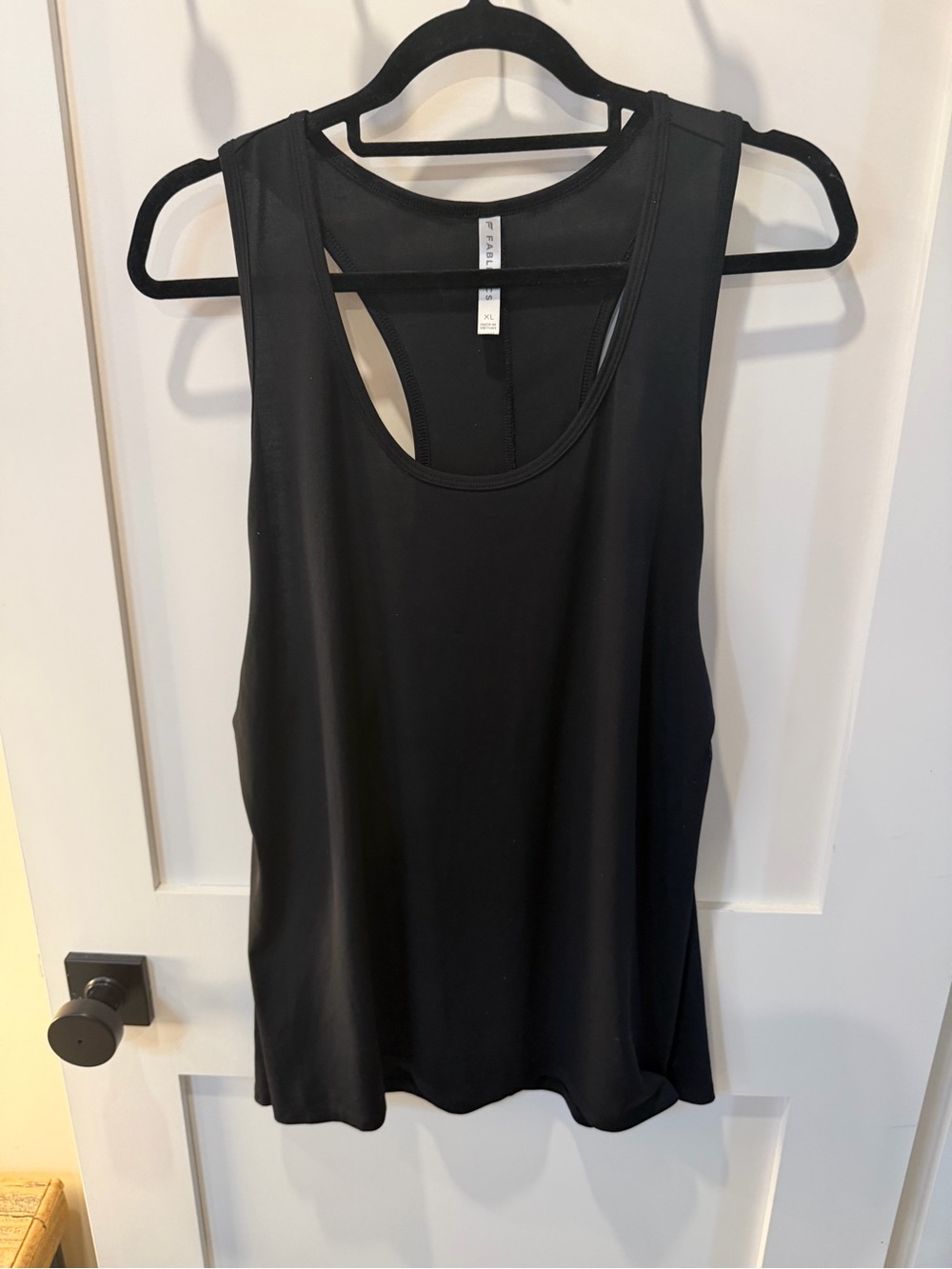 Black Racerback Tank Top - Fabletics